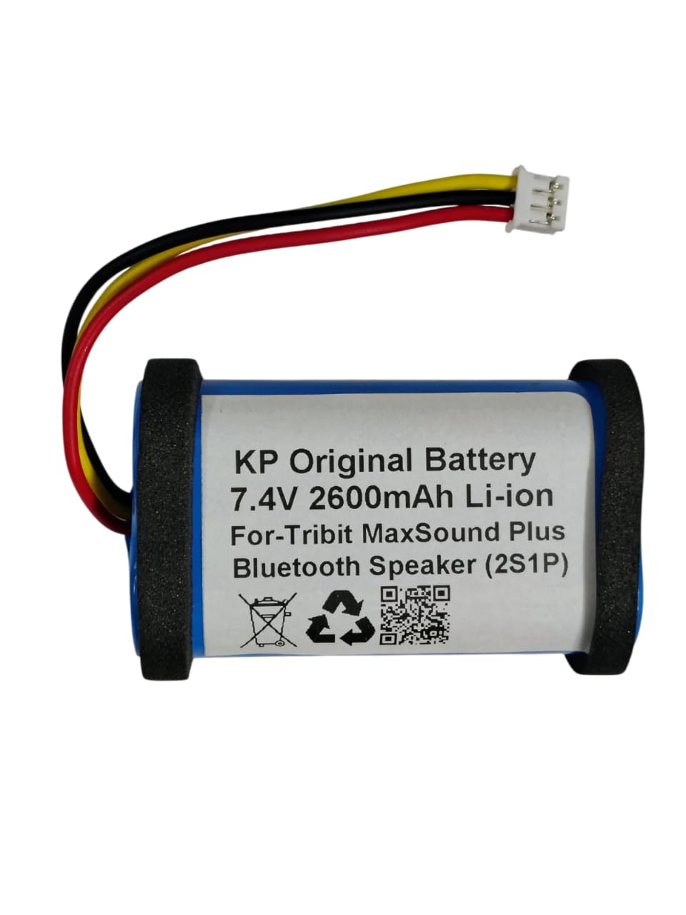 KP Original 7.4V 2600 mah Lithium Ion Bluetooth Speaker Battery Compatible with Tribit StormBox, MaxSound Plus Bluetooth Wireless Speakers (7.4V) – Not Compatible with Marshall Emberton Speaker-image-35