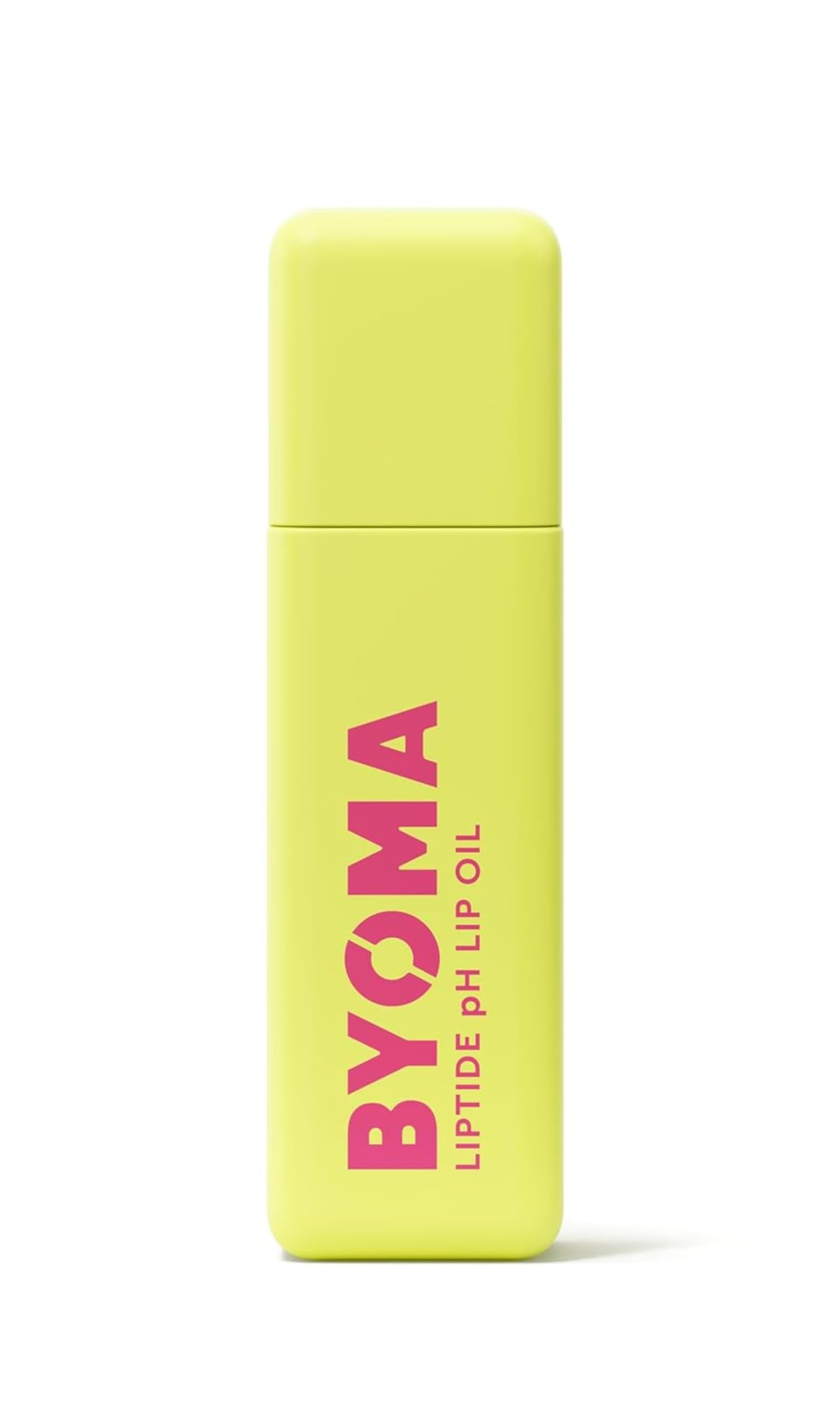 BYOMA Liptide pH Lip Oil (5ml) Glossy, Non-Sticky Gloss with pH Adaptive Tint - Reduces the Appearance of Fine Lines - Softens, Plumps, Hydrates
