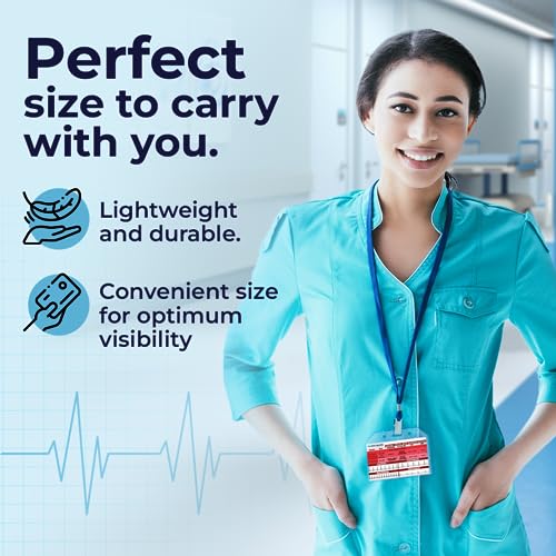 EKG Buddy Conjunto de crachá de interpretação de eletrocardiograma de 5 cartões de ECG de dupla face