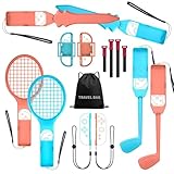 Ajustement réglable confortable : le bracelet/raquette de tennis/sangle de jambe pour Switch 2 dispose de sangles réglables pour assurer un confort sûr pour les joueurs de tous âges, permettant une liberté de mouvement et un engagement plus profond pendant le jeu actif.