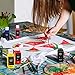 Magicfly 14 Colores Pintura para Tela Permanente 60 ML con 3 Pinceles,...