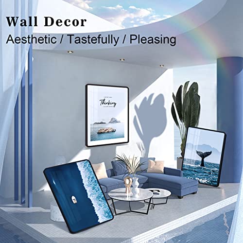 Serimino Framed Ocean Wall Art For Living Room Blue Whale Tail And Yachts Coastal Wall Decor Modern Travel Sea Landscape Nordic Artwork For Bedroom Bathroom Prints Paintings For Home Decorations #TOP1