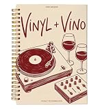 NEGIGA Vinile Record Wine Bar Notebook Regali per le Donne 5.5x8.3