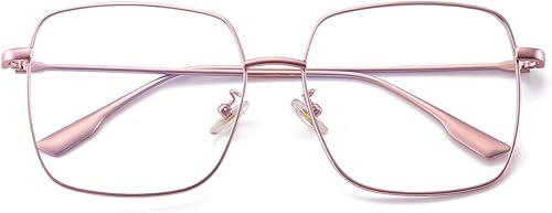 Miniatura 1 de Dollger Gafas de bloqueo de luz azul para mujer, antideslumbrante, filtro UV, gafas de juegos para computadora, gafas cuadradas matales retro