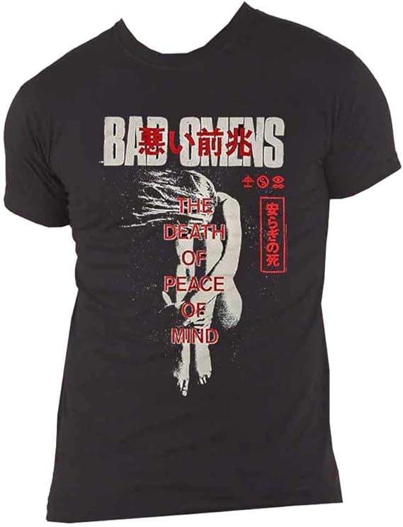 BAD OMENS バンT 半袖 Tシャツ L ブラック 黒 海外 洋楽 BAD OMENS バンT 半袖 Tシャツ L ブラック 黒 海外 洋楽 Bad