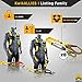 KwikSafety - Charlotte, NC - BOA [2 PACK] External Shock Absorber Single Leg 6ft Safety Lanyard OSHA ANSI Fall Protection Restraint Equipment Snap Rebar Hook Connectors Construction Arborist Roofing
