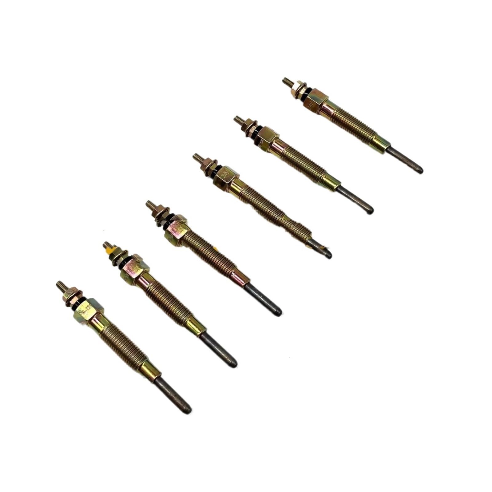 Bougie de préchauffage pour Chauffage Diesel OE 11065-10T01 pour Nissan Patrol GR Y60 4.2D Moteur TD42. Kit de Bougies de préchauffage pour Chauffage Diesel.