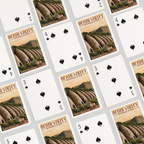Naipes Poker Charcoal Kilns Death Valley 52 cartas miniatura 4