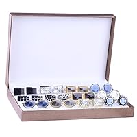 Algopix Similar Product 3 - BodyJ4You 12 Pairs Cufflinks for Men