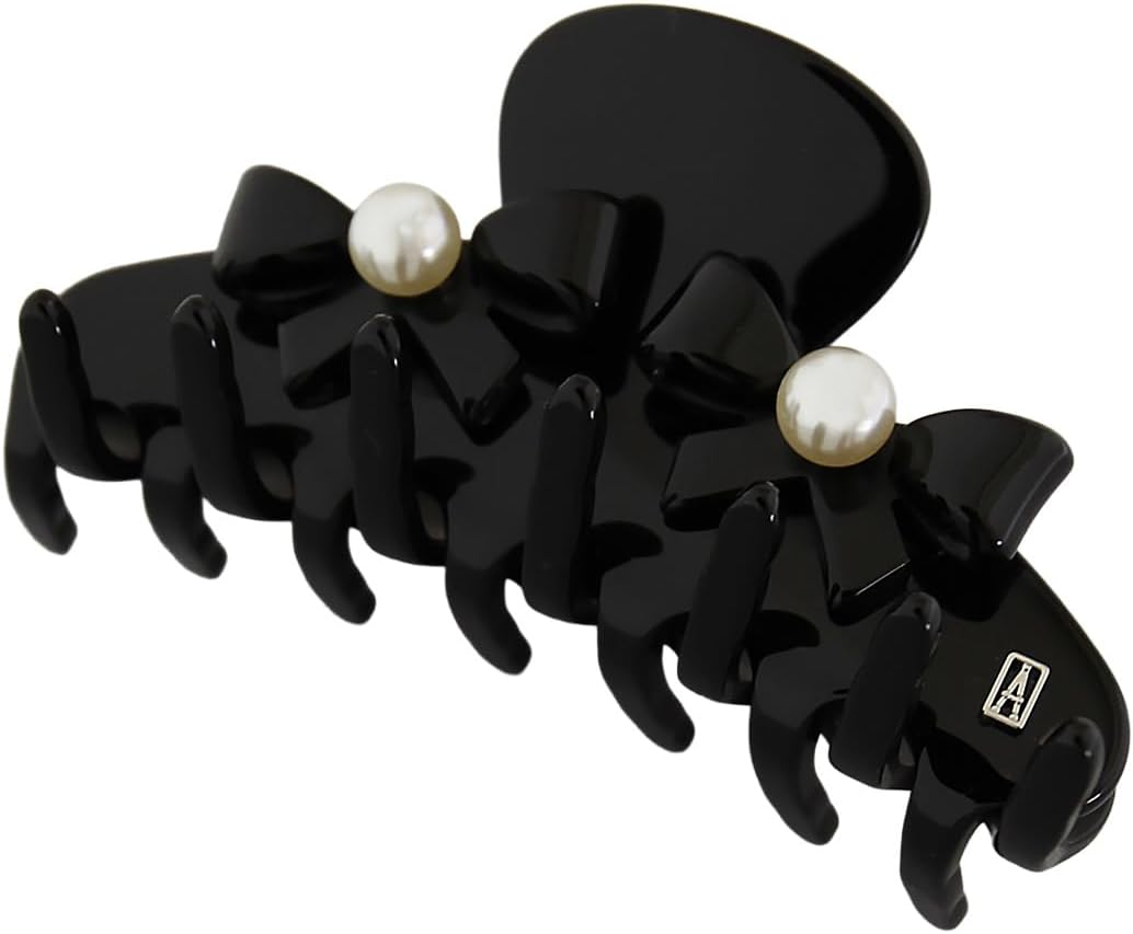 【美品】ALEXANDRE DE PARIS 黒 ヘアクリップ 美品】ALEXANDRE DE PARIS 黒 ヘアクリップ ALEXANDRE DE PARIS
