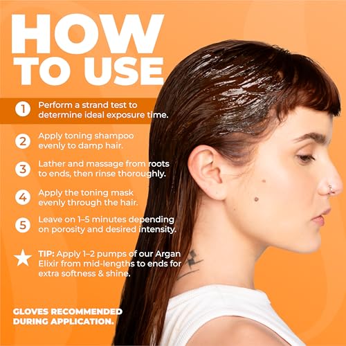 Image of naissant Copper Chocolate Hair Toning Mask | Ultra High-Purity Pigments | Deposits Copper-Chocolate Tone | Hyaluronic Acid, Collagen & Biotin | Paraben, Ammonia & Sulfate Free | 10.1 Fl. Oz