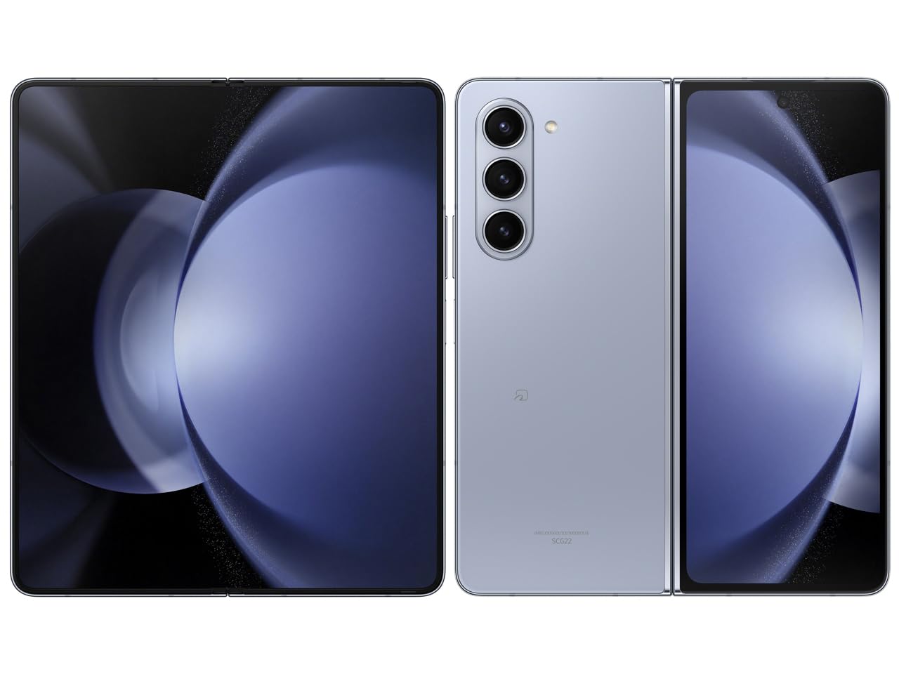 Galaxy Z Fold 5 au版 SCG22 本体のみ Galaxy Z Fold5 SCG22 アイシーブルー【RAM12GB/ROM256GB au版SIM