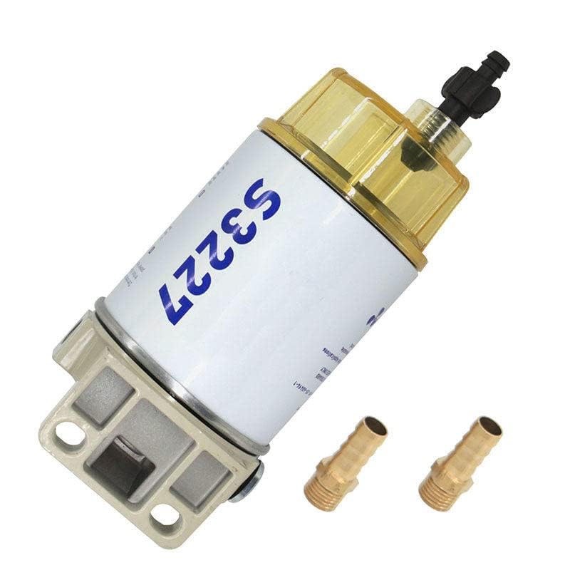 99105-20005-ASY 033328-10 50052116 Fuel Water Separator Spin-On Filter with Clear Bowl for Outboard