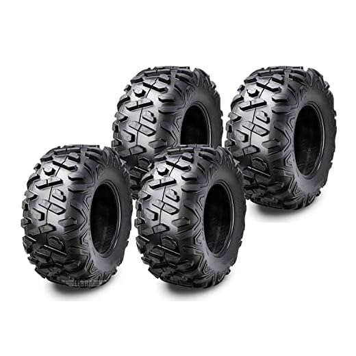 Full Set Utility ATV UTV tires 23x11-10 for 00-02 Kawasaki MULE 2510 Diesel