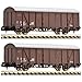 Produktbild Fleischmann 831515 N 2er-Set Gedeckte Güterwagen der DR