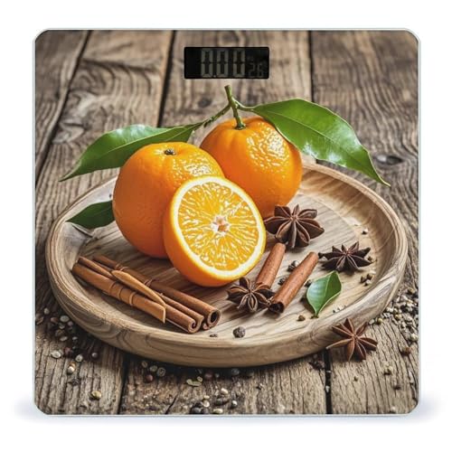 Báscula Digital de Baño Oranges and Spices con Plataforma Amplia miniatura 1