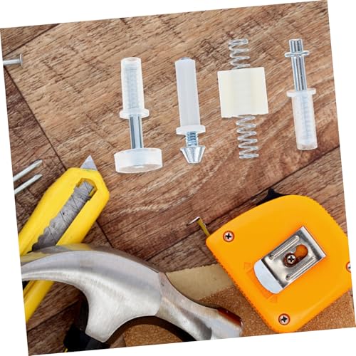 Kit de reparación para puertas plegables Veemoon, 16 piezas, ruedas y pivotes de reemplazo para puertas correderas de armario, instalación fácil y funcionamiento suave miniatura 4