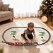 Imagen de Tren Electrico Juguete Niños RC Locomotora con Vapor Luces Sonidos
