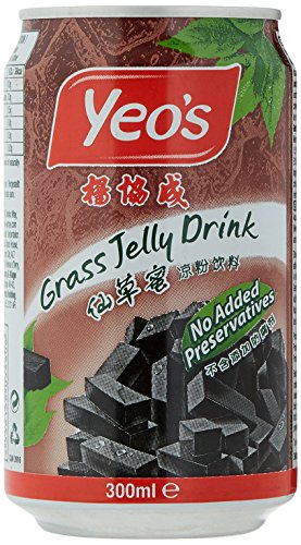 Yeo's Grass Jelly Drink, 300 ml, Pack of 24