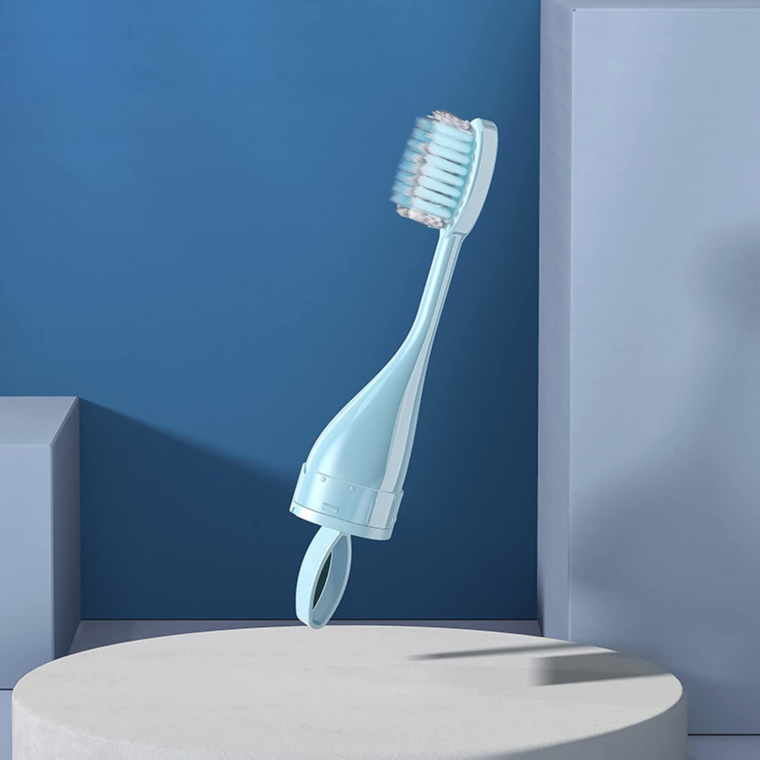 Buy Portable Foldable Toothpaste Toothbrush,2 in 1Tooth Clean Tools