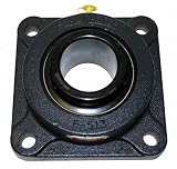 SEALMASTER MSF-24 1.5 INCH BORE, 4 Bolt, CAST Iron HOUSING, Flange Bearing, MSF Series, Set Screw Shaft Locking, W/Ball Bearing Insert