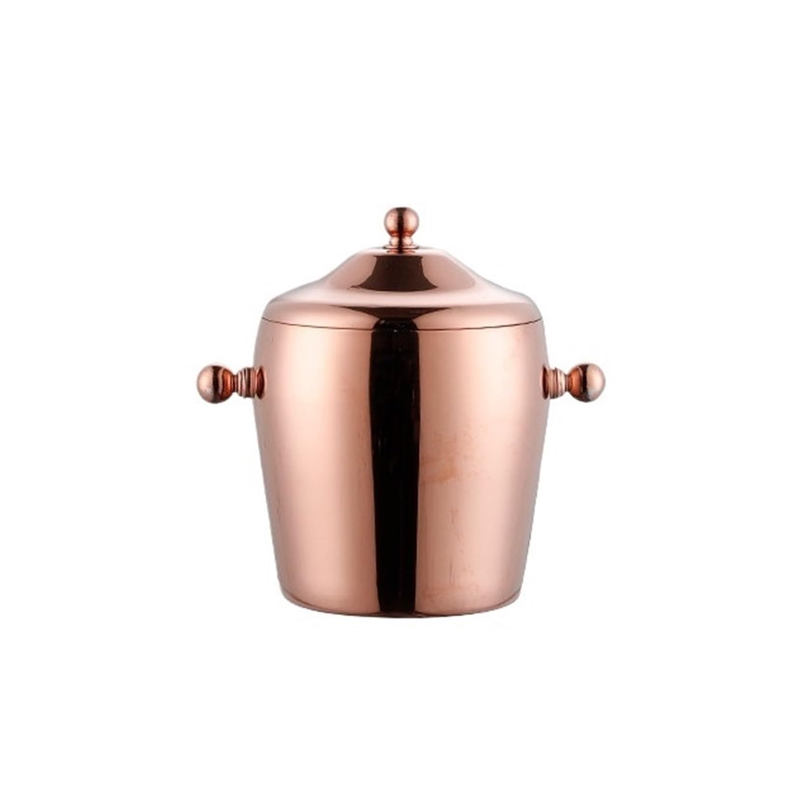 Lijiaxiuyc-101 ice bucket 1.2L Stainless Steel Ice Bucket With Handle Double Layer Champagne For Bar Party champagne bucket(Multi-colored)