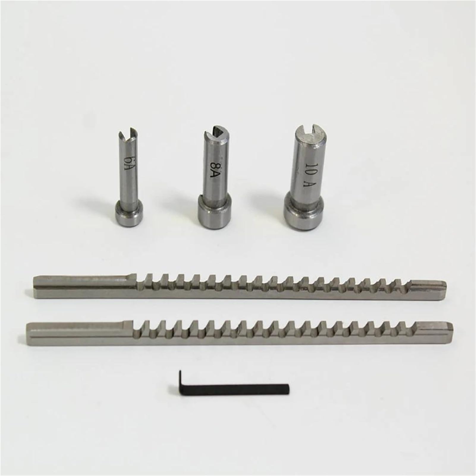 Jeu de broches à rainurer HSS 2 mm et 3, bagues collerette 6/8/10 avec cales, outils coupe CNC Maintenance industrielle
