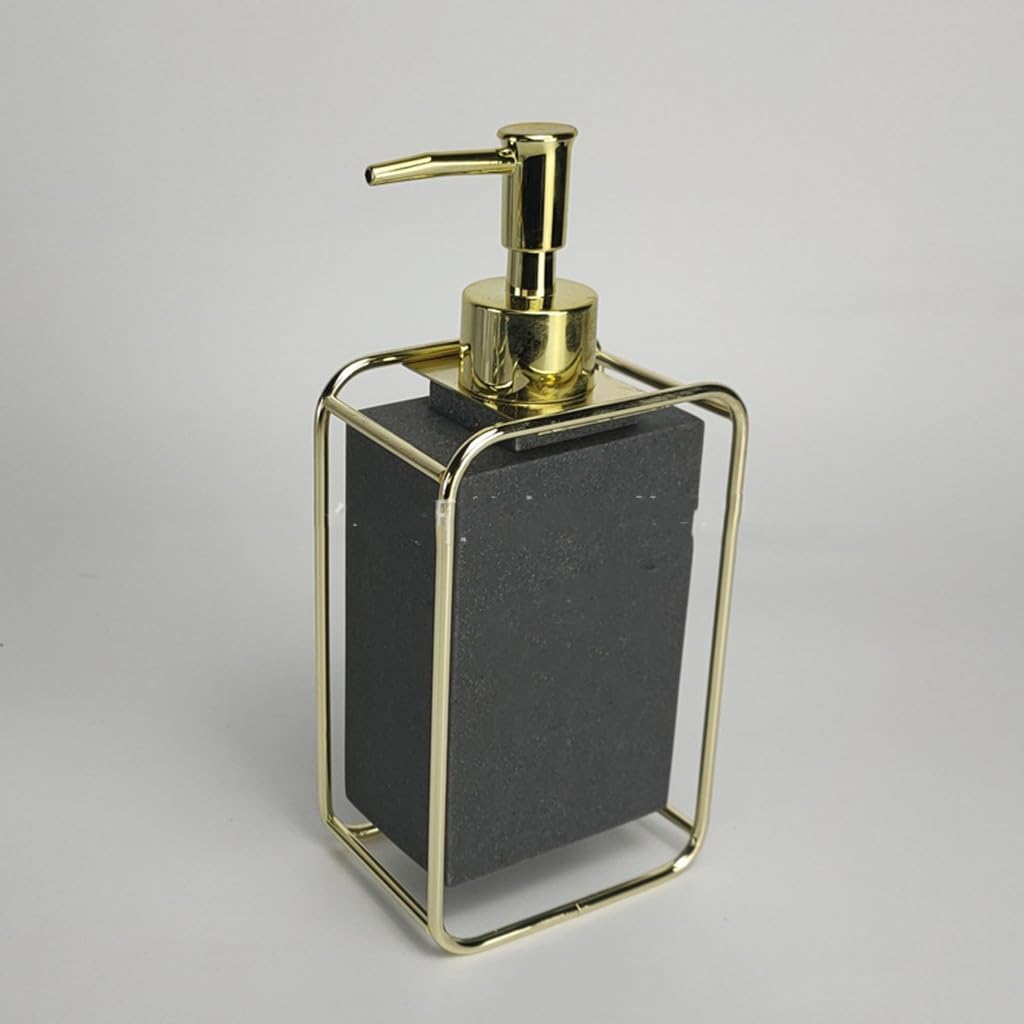 Creative Resin Hardware Bathroom Five-Piece Set Home Hotel Toiletries Emulsion Bottle Cup