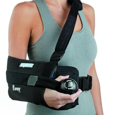 Buy Breg Brace Orthopedic Sling Large Universal 15 16 L Airmesh Shoulder Padded Adjustable Thumb Loop Quick Release Waist Strap With 15deg Abduction Pillow Slingshot 2 Latex Free Online In Nigeria B072q46q5j