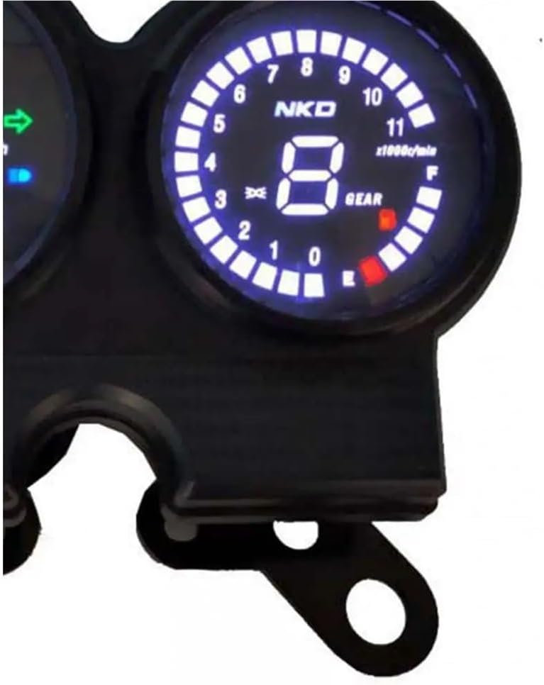 Motorcycle Odometer Gauge Universal Motorcycle Digital Gauge Turn Display LED Display Electronic Tachometer
