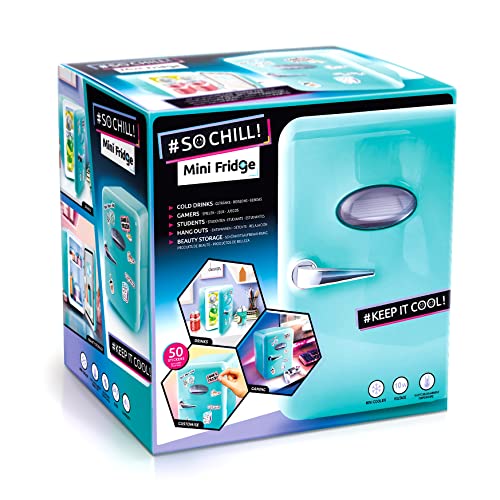 Canal Toys - Mini Koelkast Gamer USB-oplader, capaciteit 4L - Blauw - INF 037 - Afbeelding 3