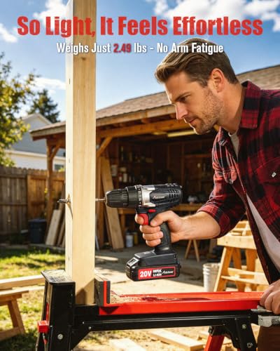 Avid Power 20V Cordless Drill Set