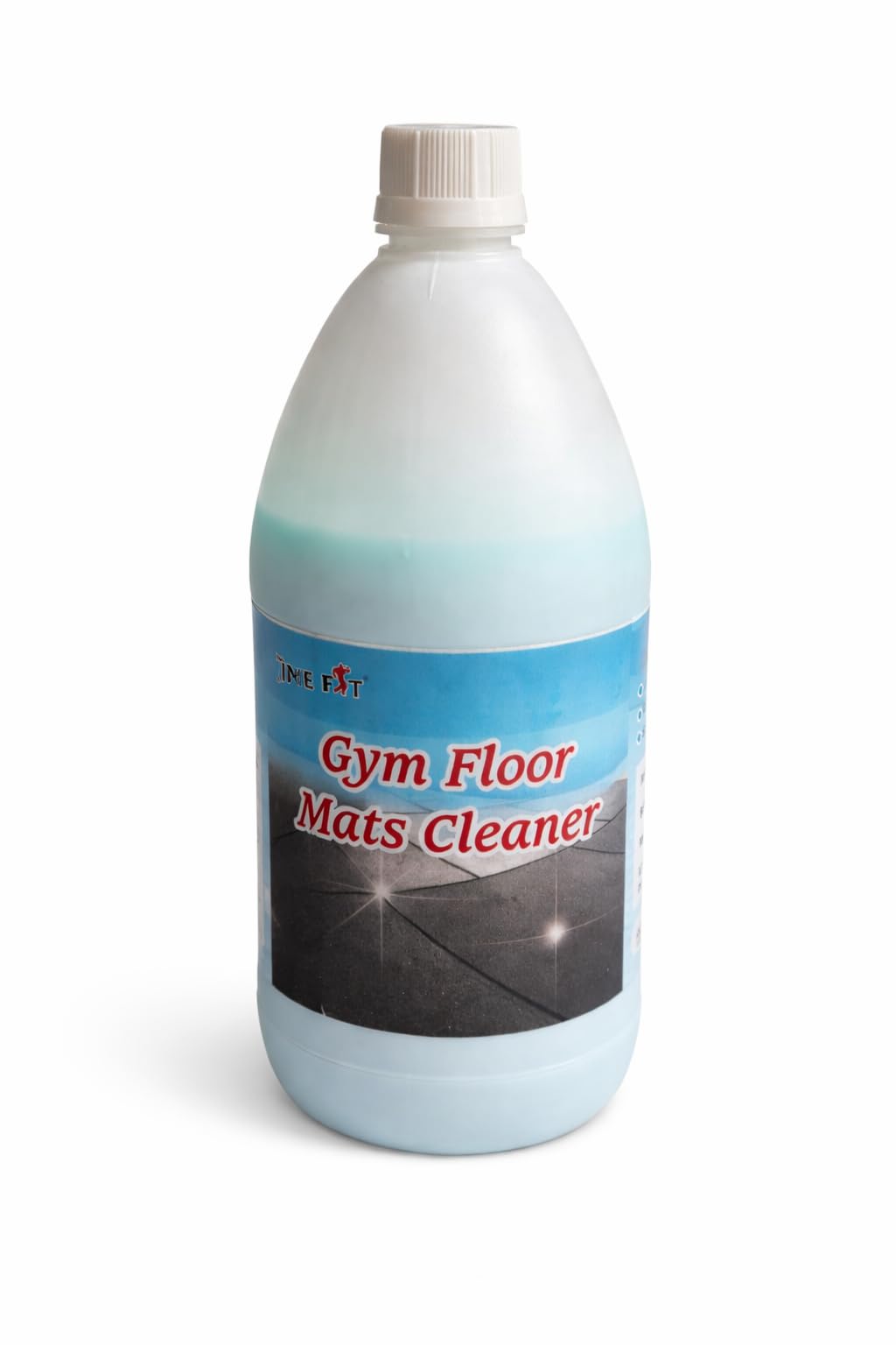 Gym Floor Mats Cleaner, 1000 Millilitres, White and Blue, Chemical Cleaning Solution, Eliminates Odours, Safe for Rubber Surfaces, Suitable for Commercial and Home Gyms-image-4