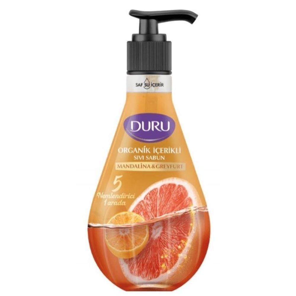 DURU Sıvı Sabun, Mandalina Gold, 500 Mililitre