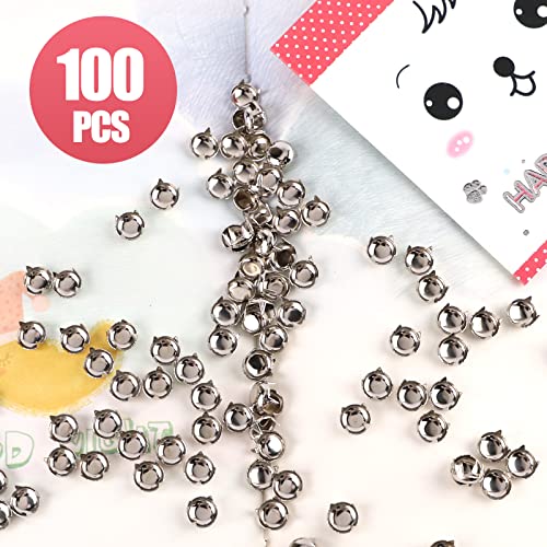 Rutich 200Pcs 5Mm Antique Silver Round Dome Metal Studs Spots Nailheads Fastners… #TOP1