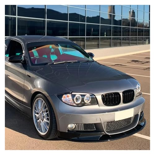 Diffuseur carbone BMW E82 : spoiler avant look sport premium