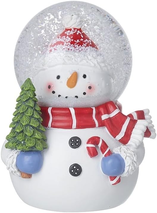 Snowman Christmas Snow Globe Decoration
