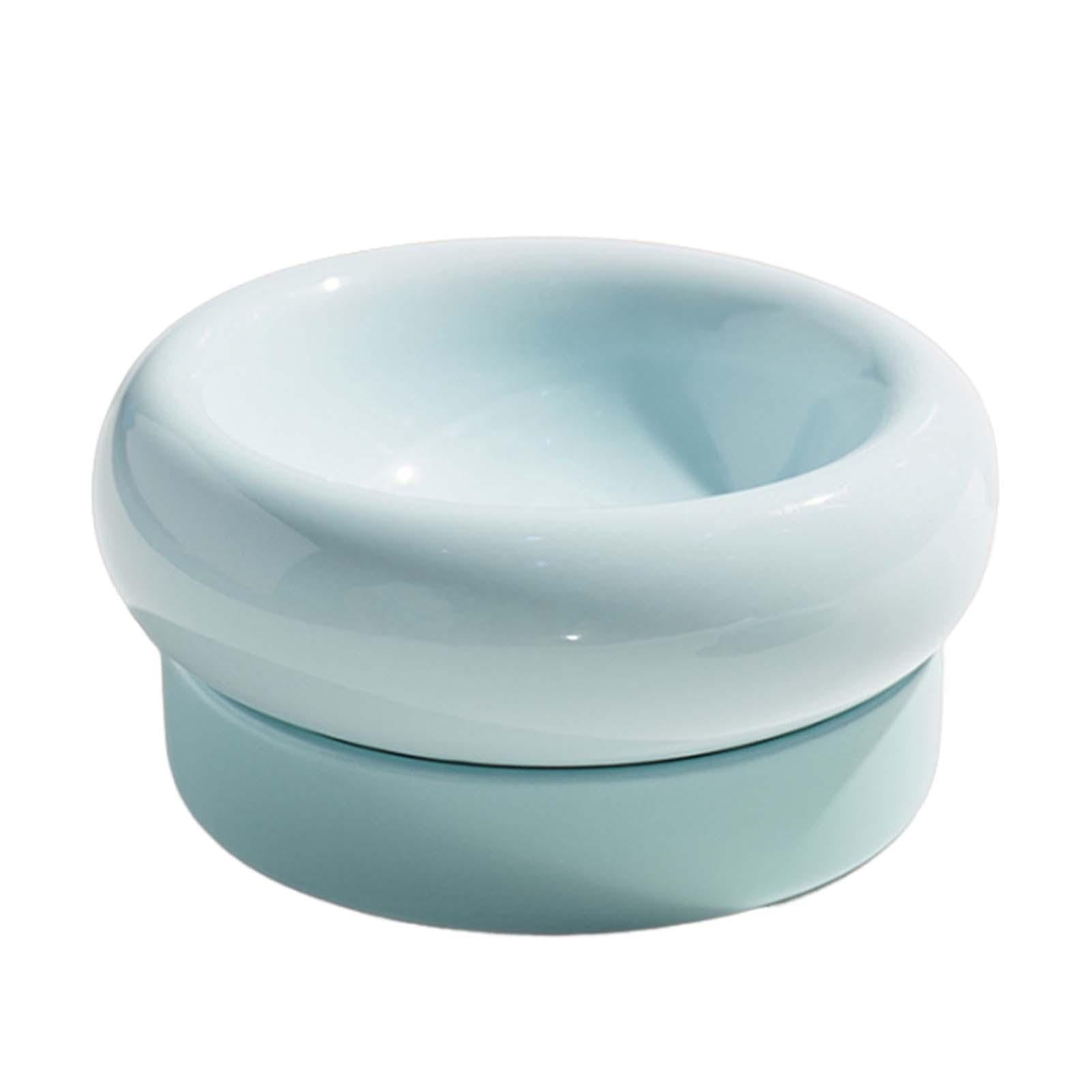 Gamelles mignonnes en céramique pour chat et chiot - Gamelle amovible pour chat - Double gamelle en céramique pour l'alimentation et l'arrosage des chats