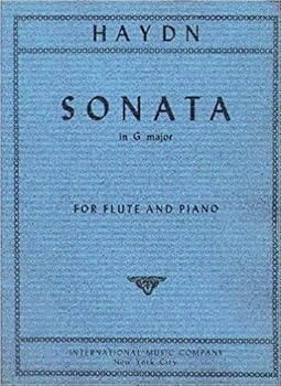 Unknown Binding Haydn - Sonata in G Major for Flute and Piano, No. 930 Book