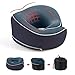 Produktbild WonderTech Reisekissen Kissen Nackenkissen Flugzeug 100% Rein Memory Foam für Büro und Urlaub,Blau