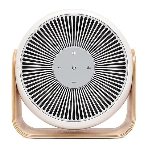 SNOOZ Breez 2-in-1 Smart Bedroom Table Fan & White Noise Machine - Smooth, Powerful Air - Adjustable White Noise - Remote Control, Scheduling, & Smart Features via App Cover