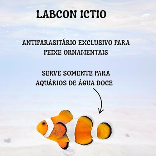 Ictio 15ml Anti-parasitas Peixe Aquário Água Doce