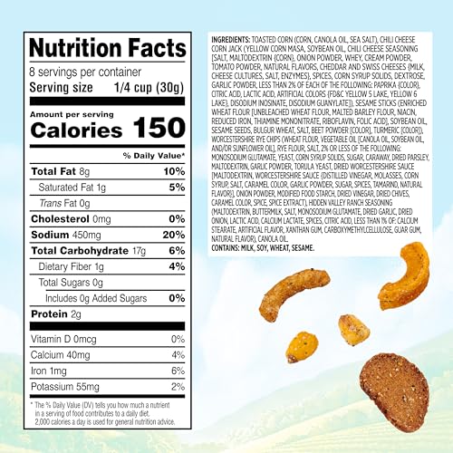 Snak Club Crunch Mix With Hidden Valley Ranch Seasoning thumb #5