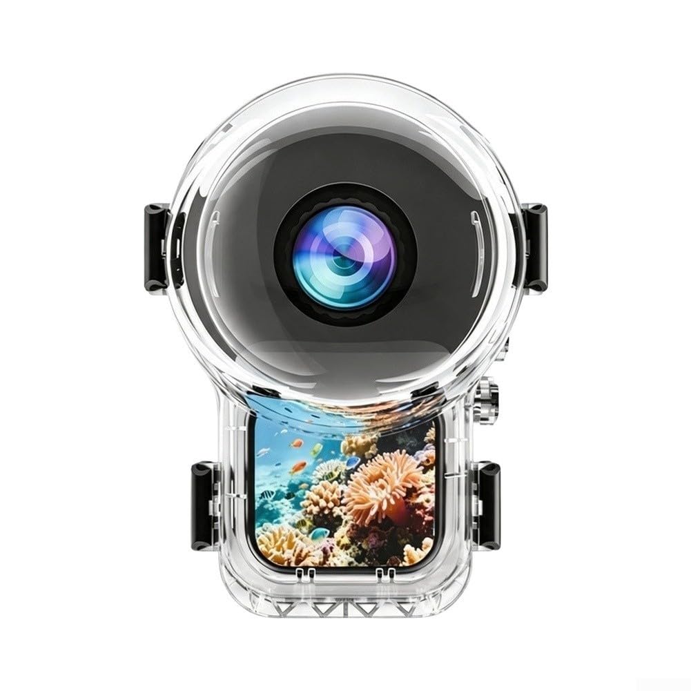 60m impermeable invisible buceo caso para Insta360 X6 magnético-rápido