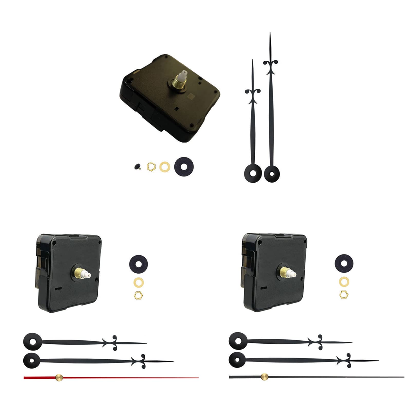 Wandklok Beweging Mechanisme Reparatie Deel Met Klok-Handen Vervanging Accessoires Klok Motor