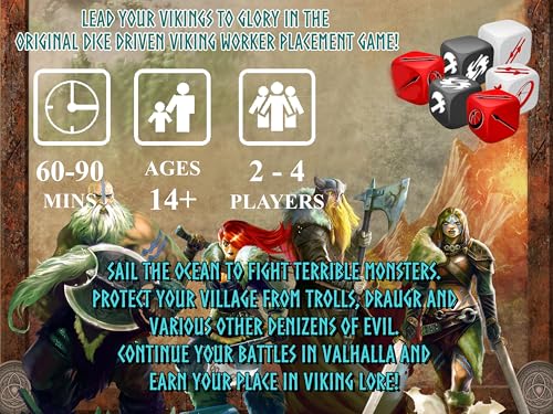 Champions of Midgard Juego de Estrategia Vikingo miniatura 2