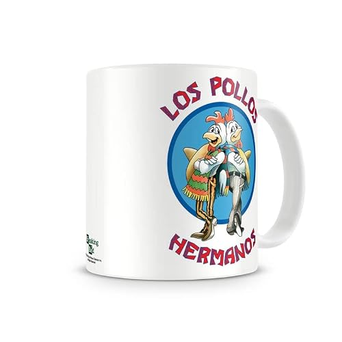 Breaking Bad Taza de café con licencia oficial de Los Pollos Hermanos.
