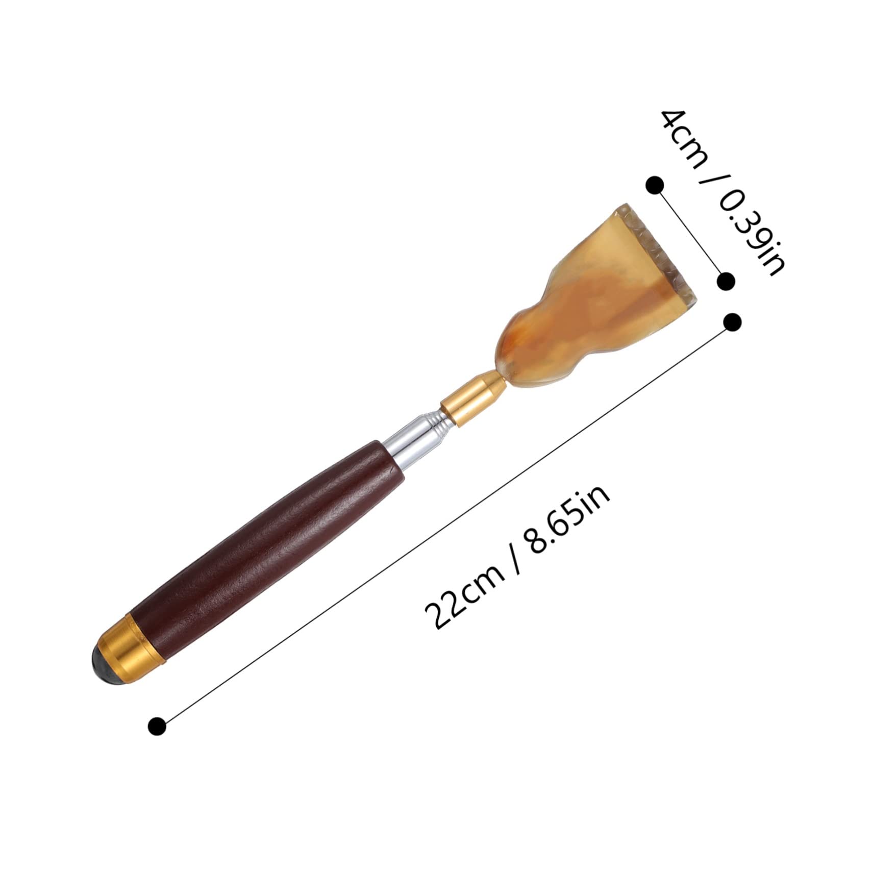 FRCOLOR Rascador De Espalda Extensible Portátil De 3 Piezas Para Usar Y Guardar En Familia Y Para Viajes.