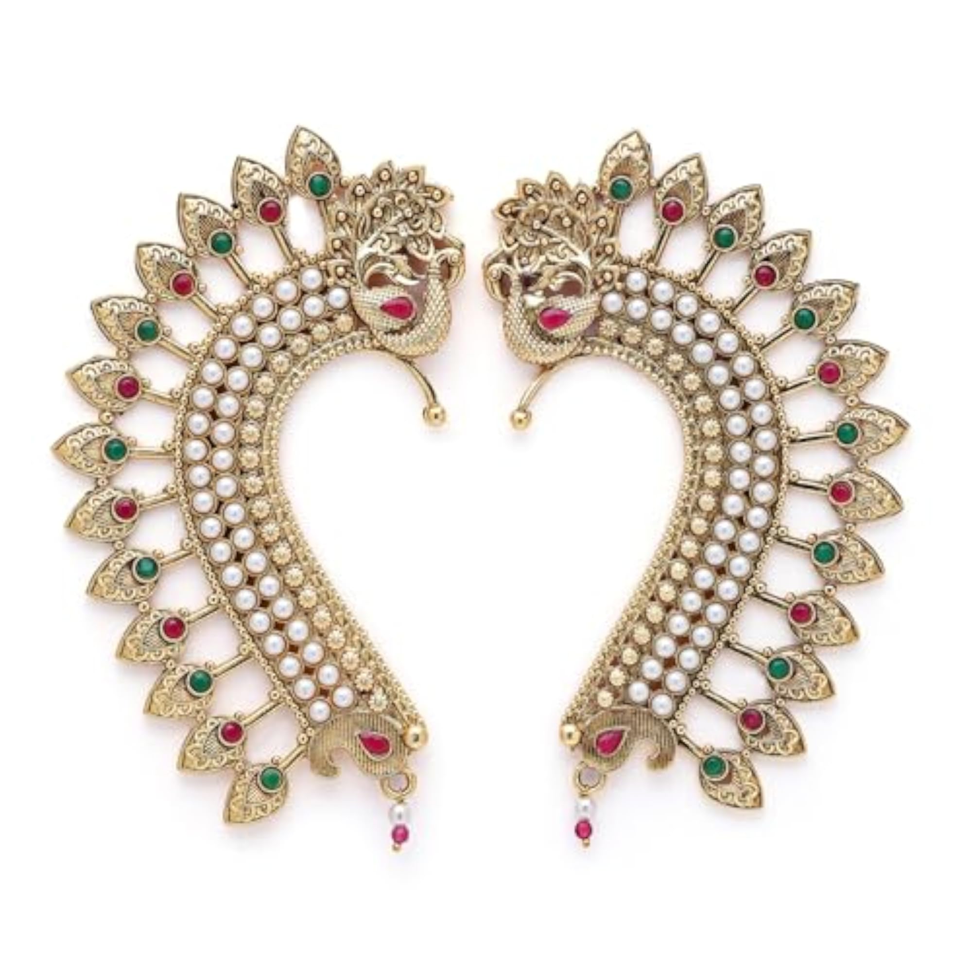 Women's Stylish Traditional Fancy Ear Cuff Earrings, Unique Design