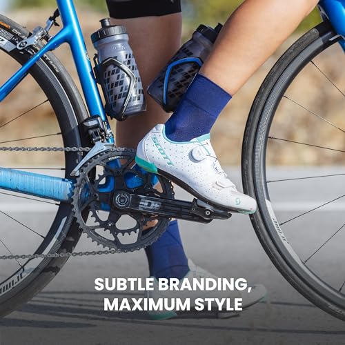 Image of GripGrab Lightweight SL Summer Cycling Socks - 2 Lengths, Road & Gravel | Breathable Coolmax mesh, stretch arch support, short ~3.5 in or tall ~6 in cuff - road, MTB, gravel & indoor biking